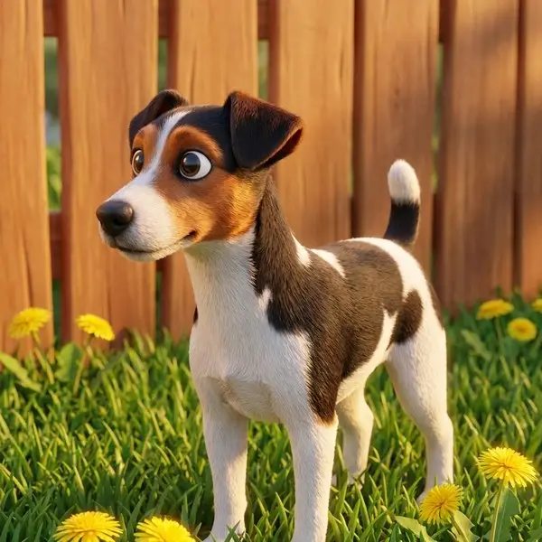 Luna, the family Jack Russell